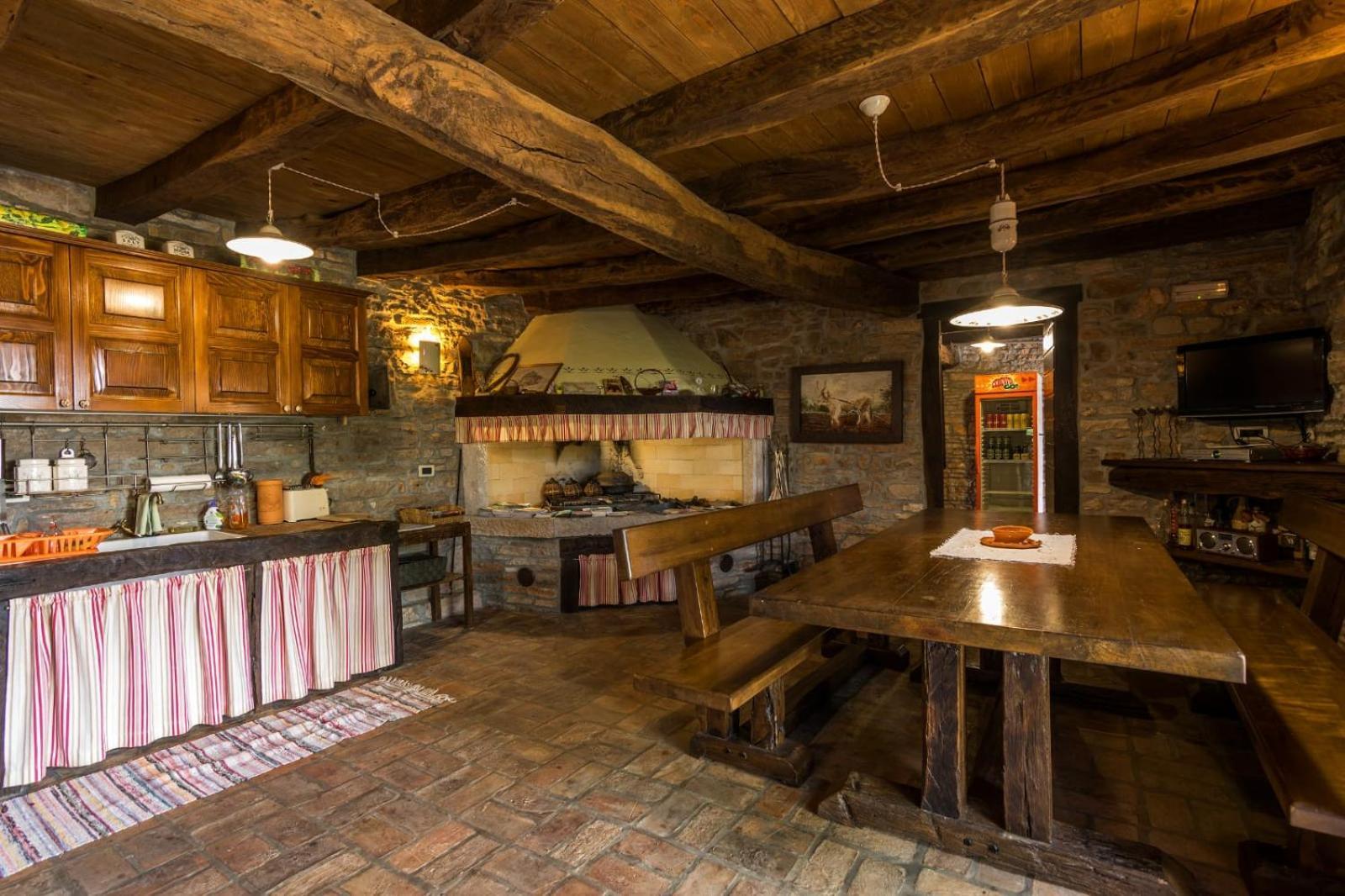 Rustic Villa Marija With Panoramic View In Zrenj Exterior photo